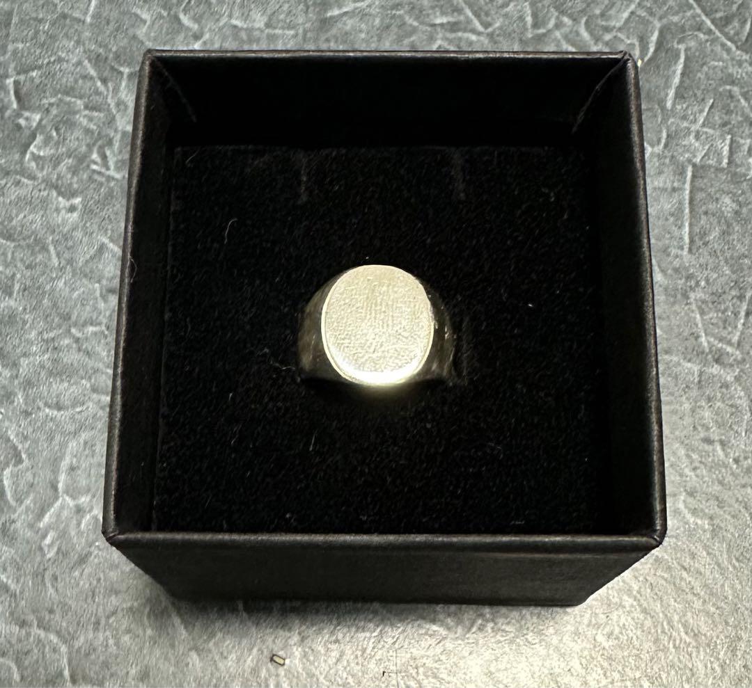 TOM WOOD oval polished ring トムウッド オーバル ポリッシュド