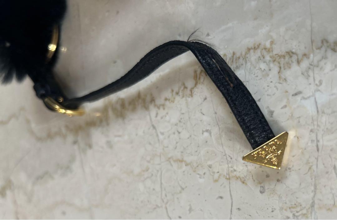 PRADA  ラビットファー　チャーム