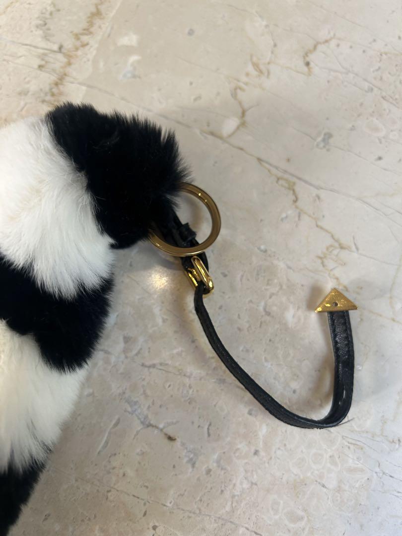 PRADA  ラビットファー　チャーム
