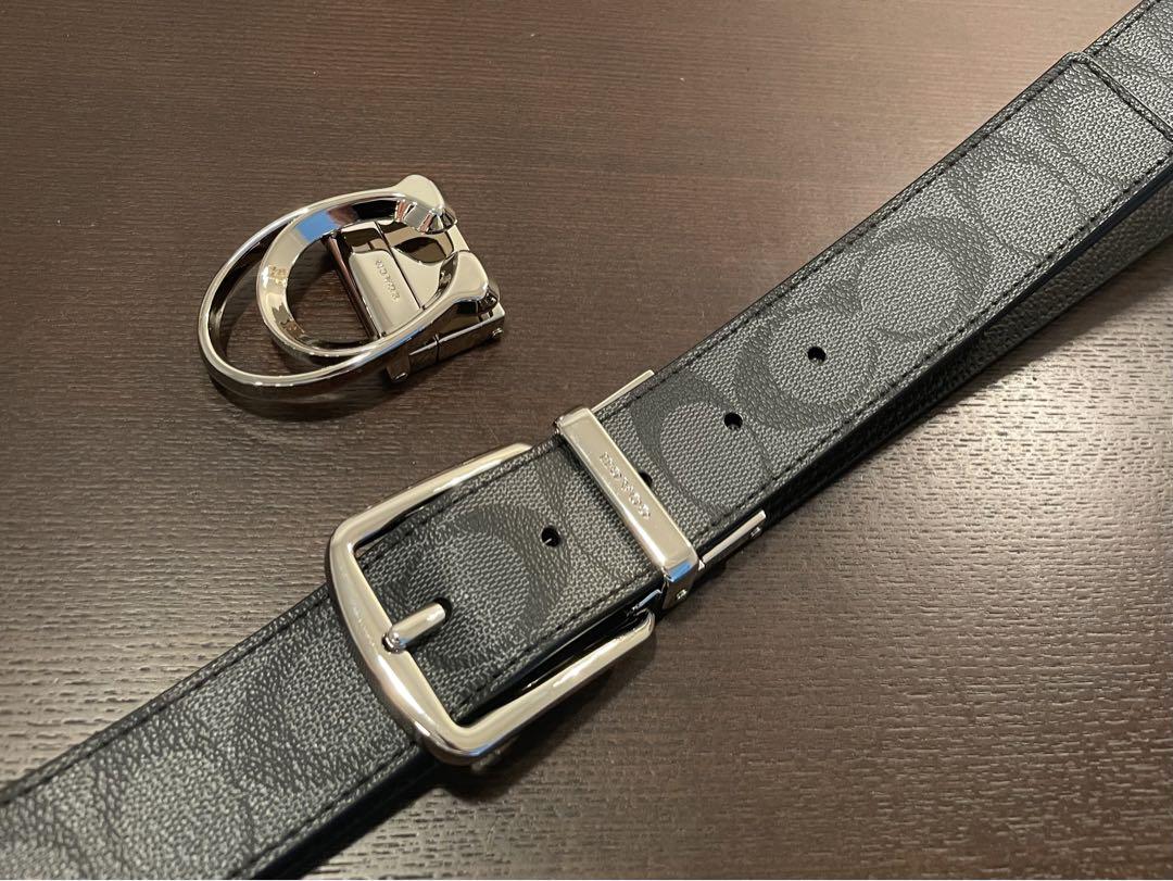 限定価格COACH3点セットシグネチャーフリーサイズリバーシブル