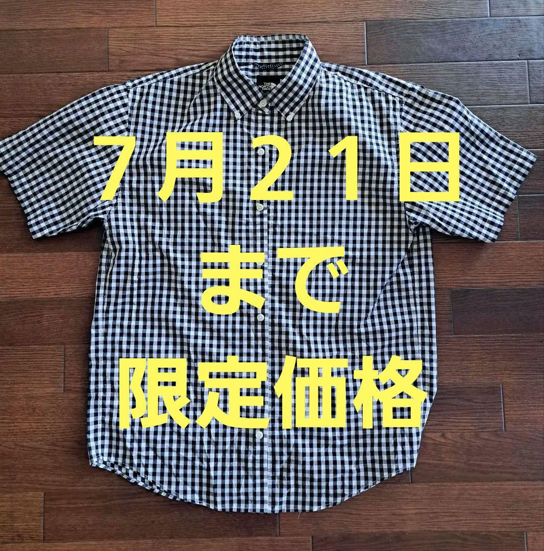 THE NORTH FACE 半袖シャツ 黒白