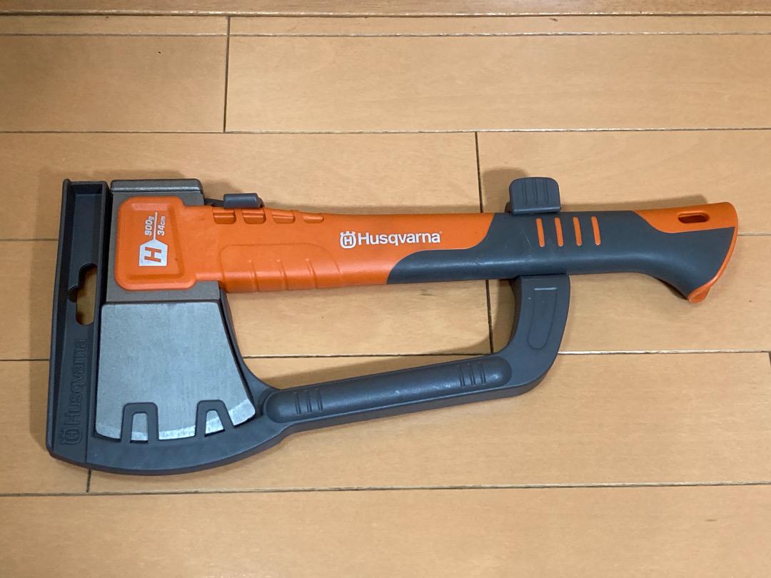 薪割り　ハスクバーナ　ハチェット　Husqvarna　H900　斧　キャンプ