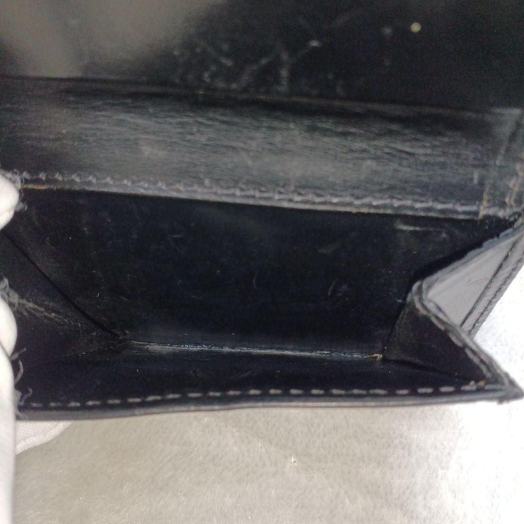 ホワイトハウスコックス 　ブライドルレザー2つ折り 財布 　黒