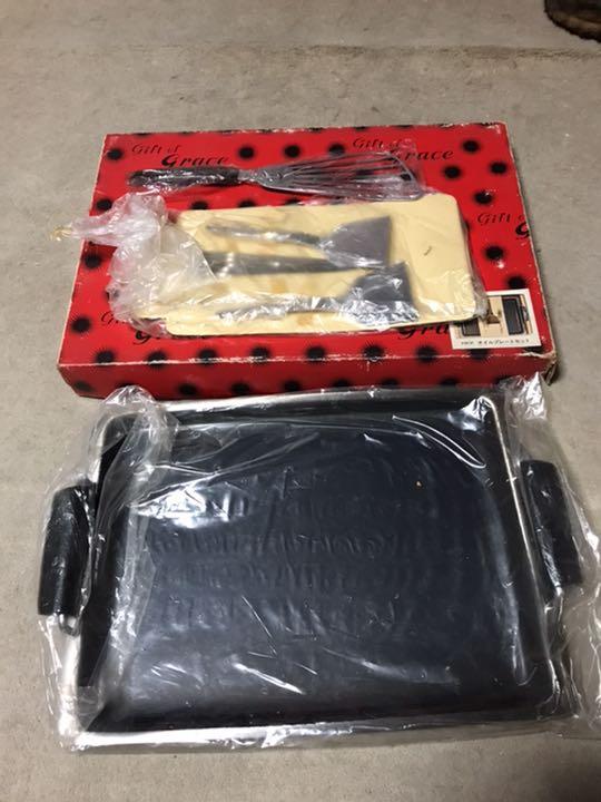 ≪超目玉☆12月≫ バーベキュー用の鉄板と鉄製のステーキ皿と南部鉄の