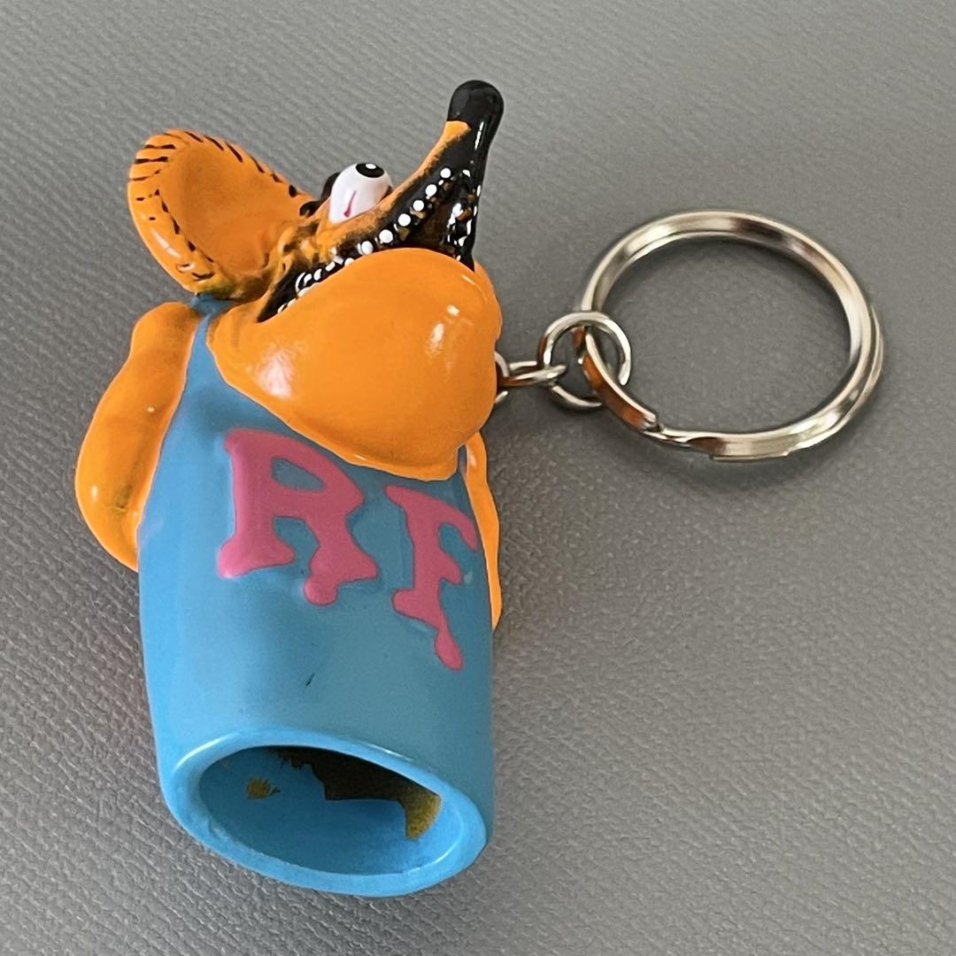 ラットフィンク ライターキャップ キーホルダー オレンジ No.OB