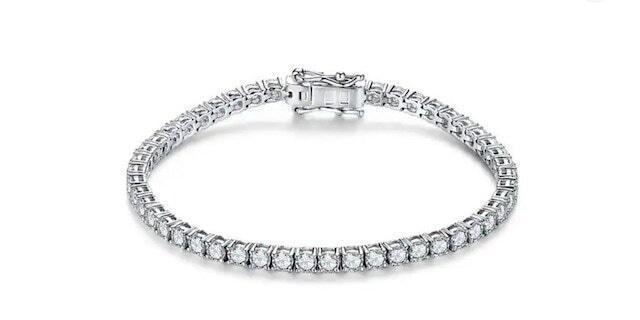 シルバーアクセサリー ブレスレット テニスブレスレット シルバー925