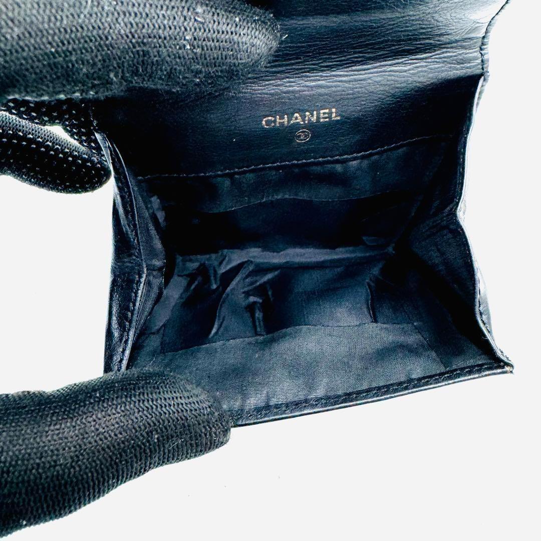 シャネル ココマーク キャビアスキン コインケース 小銭入れ 248 シャネル ココマーク キャビアスキン コインケース 小銭入れ 248