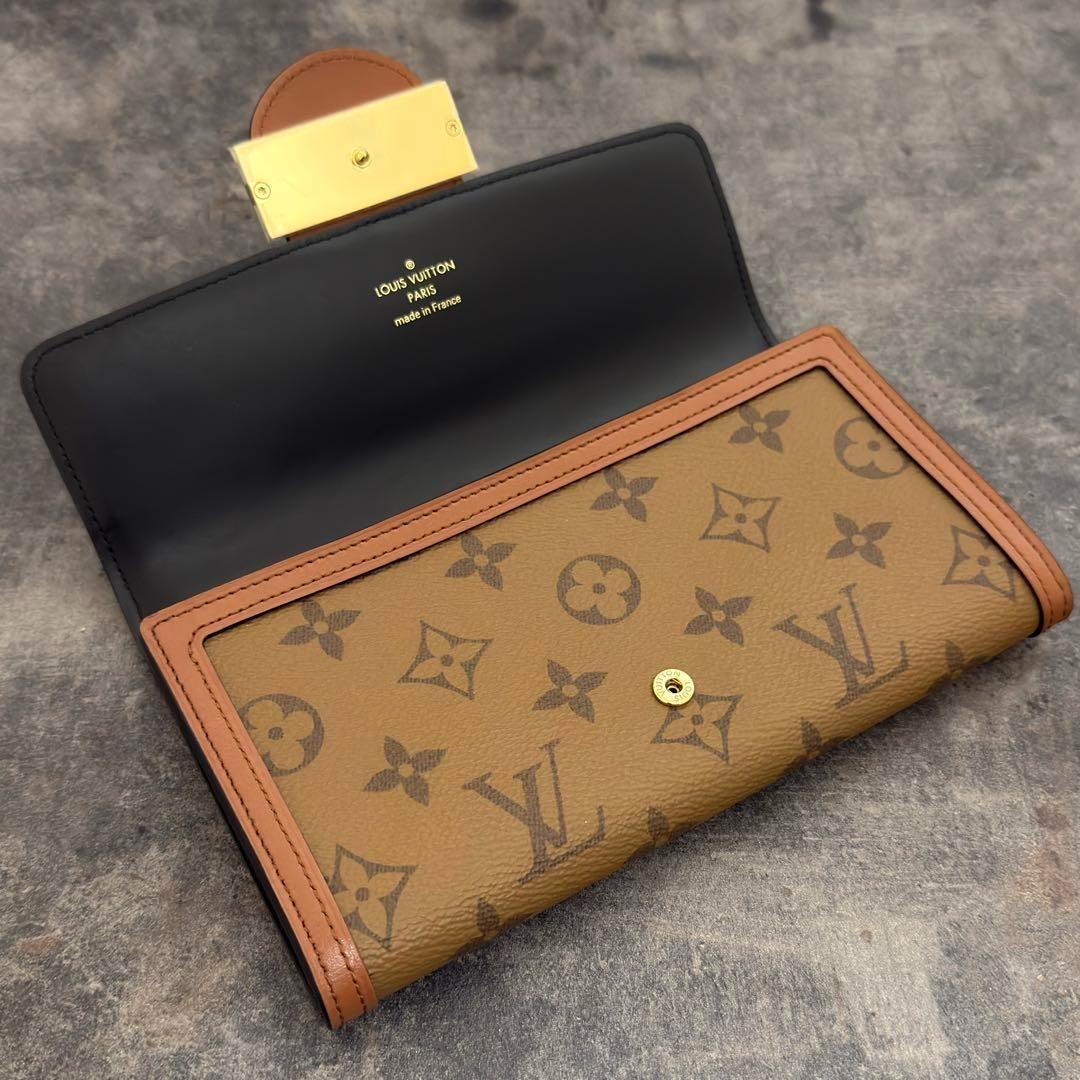 未使用品 現行モデル⭐️ルイヴィトン モノグラムポルトフォイユ サラ ドーフィーヌ