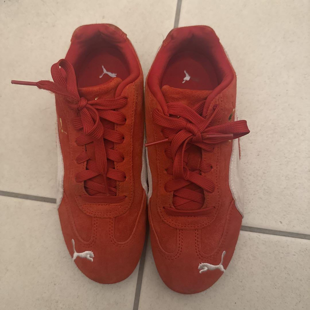 本日限定価格！PUMA スピードキャット　赤　24センチ
