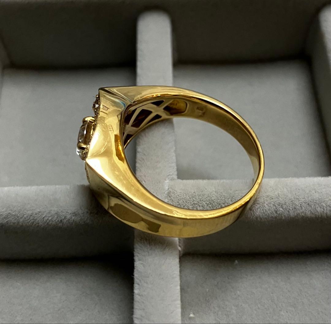 【保証書付】K18 ダイヤモンドリング (Type-TR) 【保証書付】K18 ダイヤモンドリング (Type-TR)