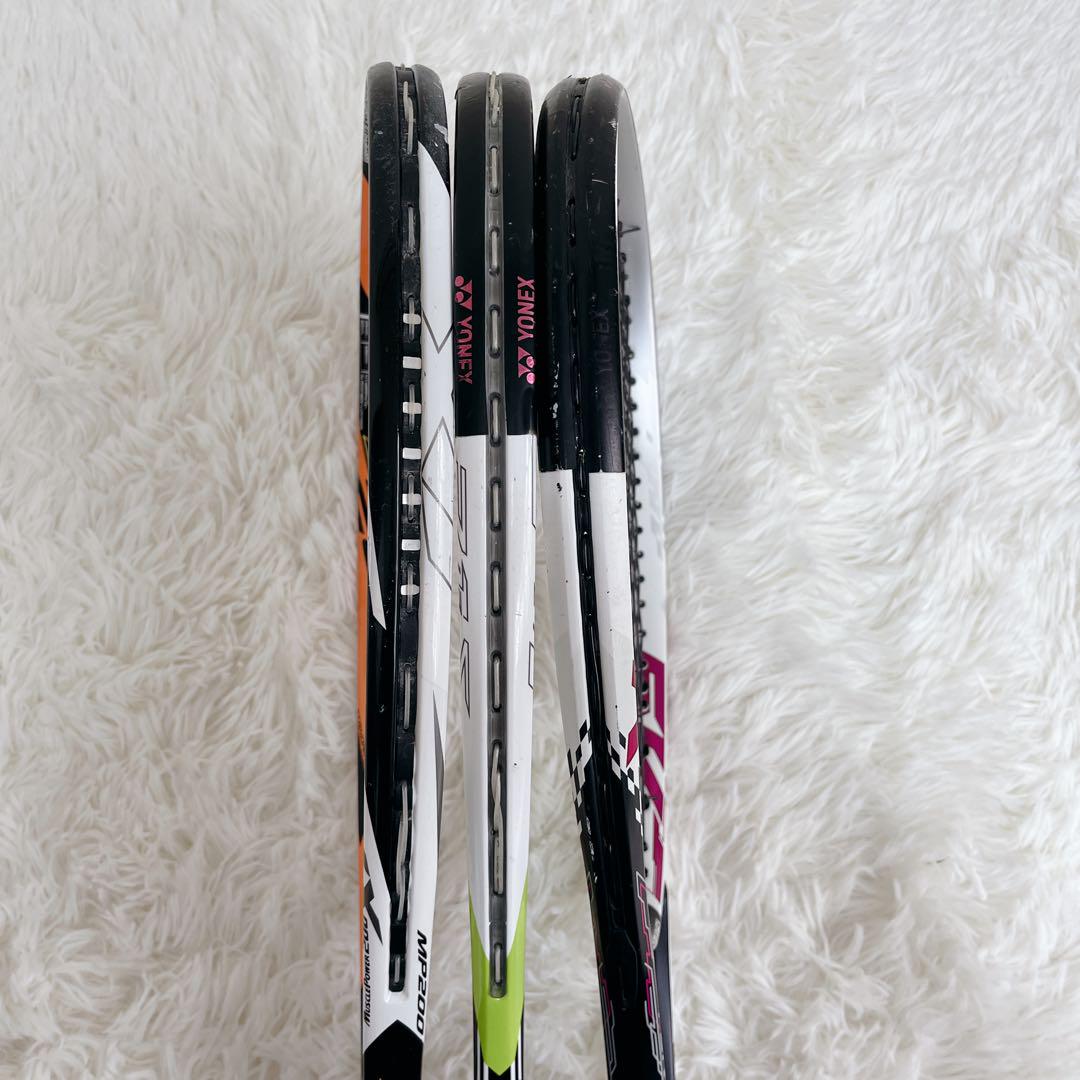 [3本セット まとめ売り]YONEX ヨネックス 軟式 テニスラケット 楽天市場】ソフトテニス ヨネックス メンズ レディース ボルト