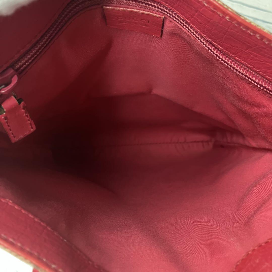 極美品　95 GUCCI グッチ　トートバッグ　ハンドバッグ　GG柄