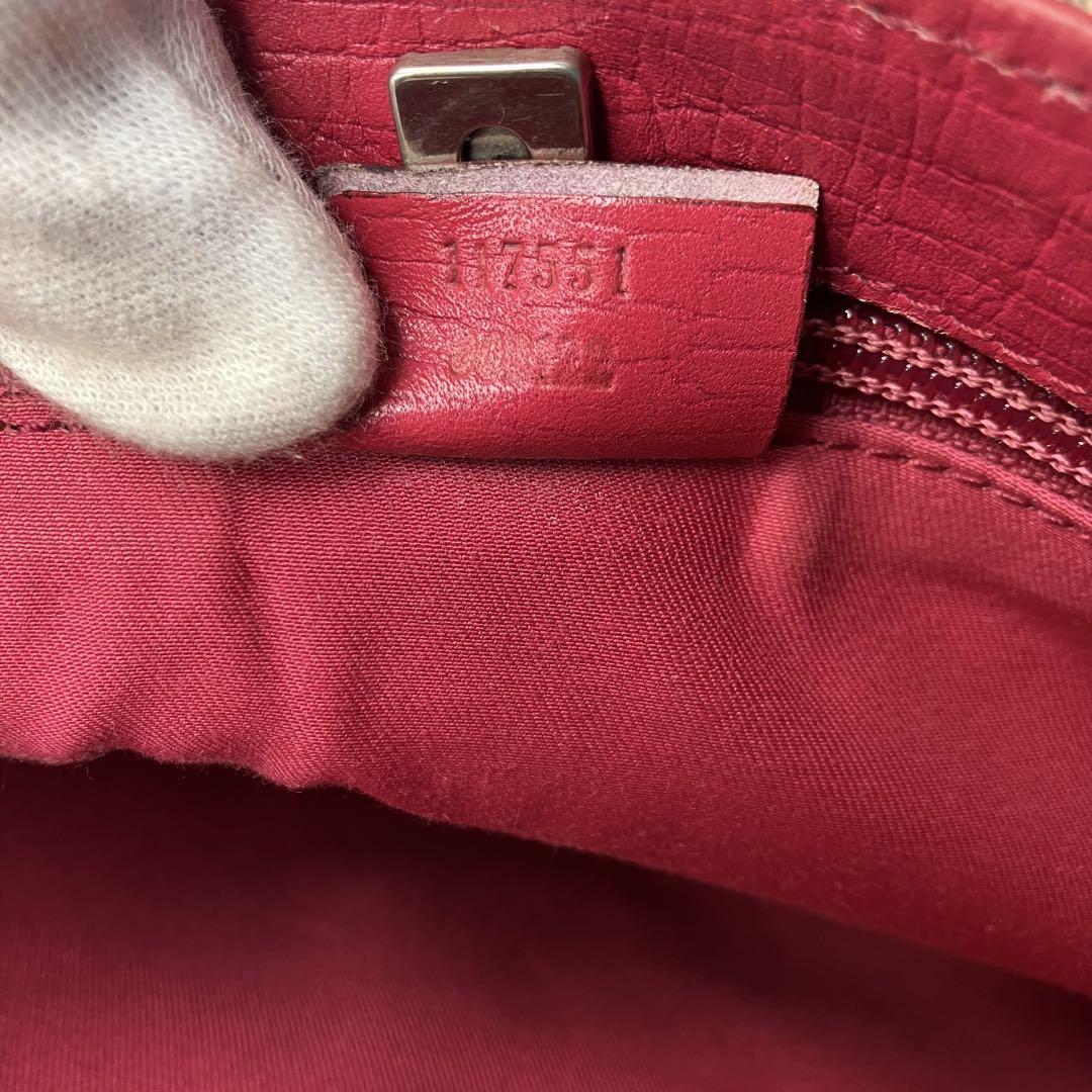 極美品　95 GUCCI グッチ　トートバッグ　ハンドバッグ　GG柄