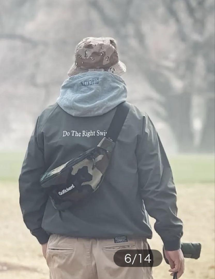 Golfickers CORDURA® ウエストポーチ カモフラージュ　即完売