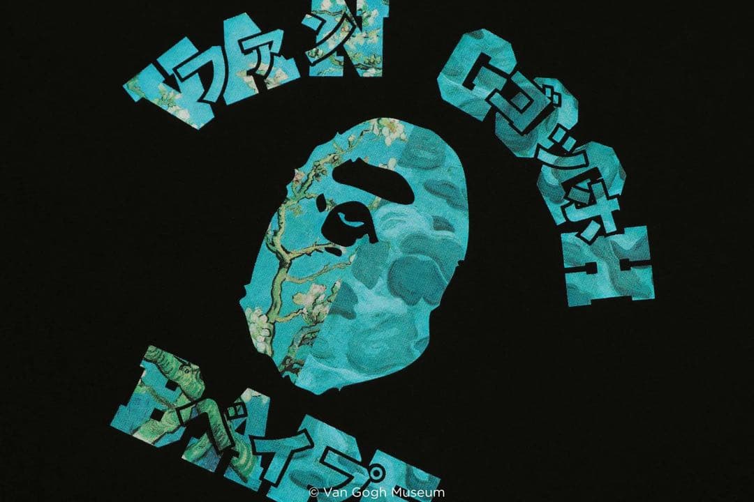 L BAPE X VGM COLLEGE CREWNECK SWEATSHIRT L BAPE X VGM COLLEGE CREWNECK SWEATSHIRT