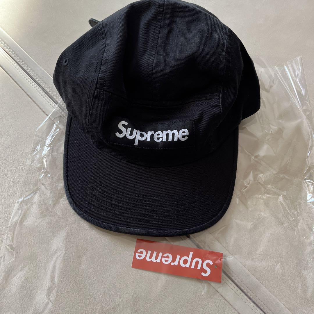 Supreme Washed Chino Twill Camp Cap