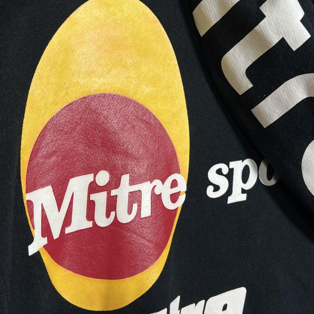 Mitre マイター　ENGLAND 派手ロゴ　フルジップパーカー　人気XL