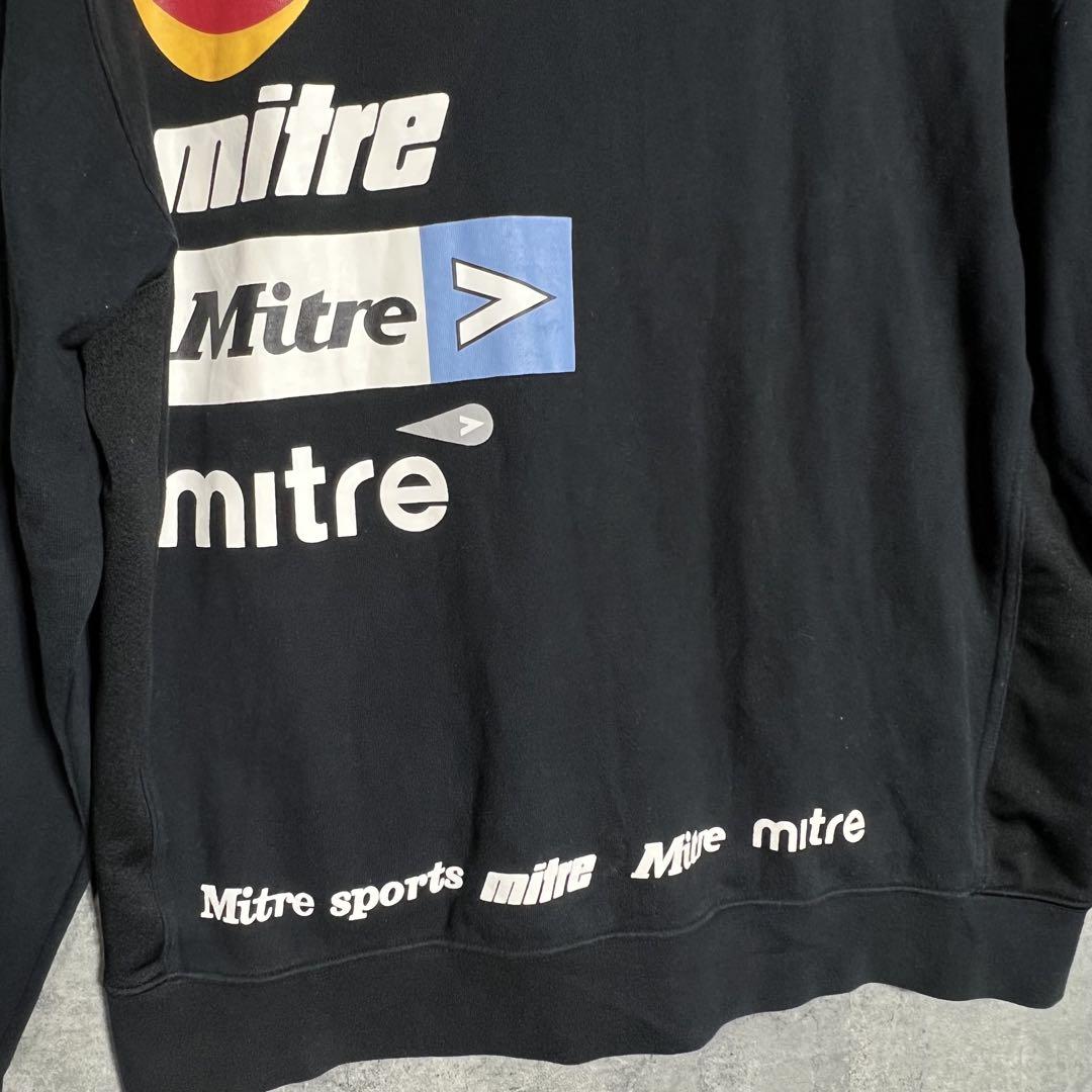 Mitre マイター　ENGLAND 派手ロゴ　フルジップパーカー　人気XL