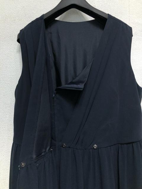 新品☆3L紺系♪ボレロ＆ビジュー付ワンピドレス♪結婚式・フォーマル☆b600