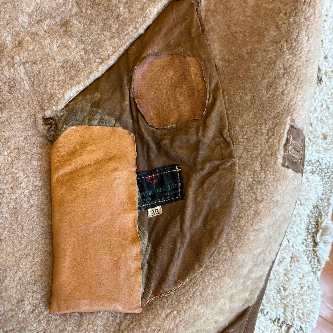 アバクロ　ヴィンテージ　ムートンコート