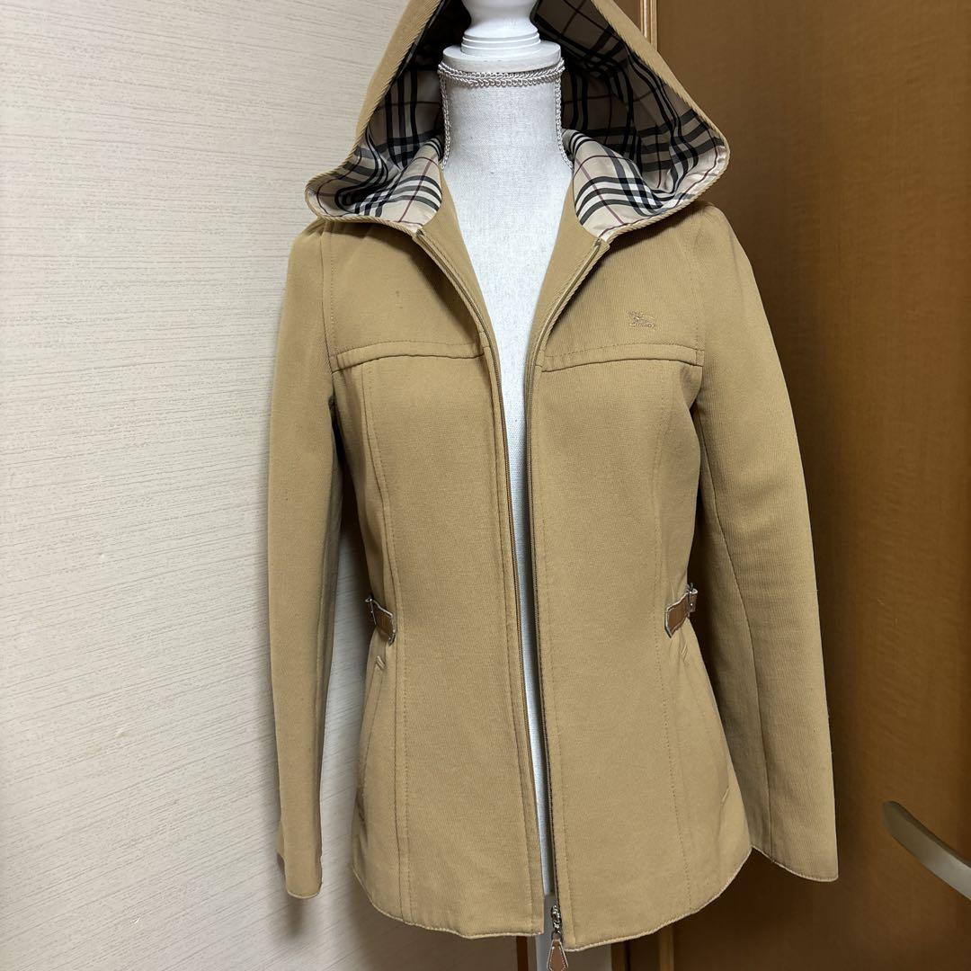 お買い得！！★ バーバリー ★ Staithes フーデッドジャケット ラバーフィニッシュ フーデッドジャケット - ゴールデンブラウン