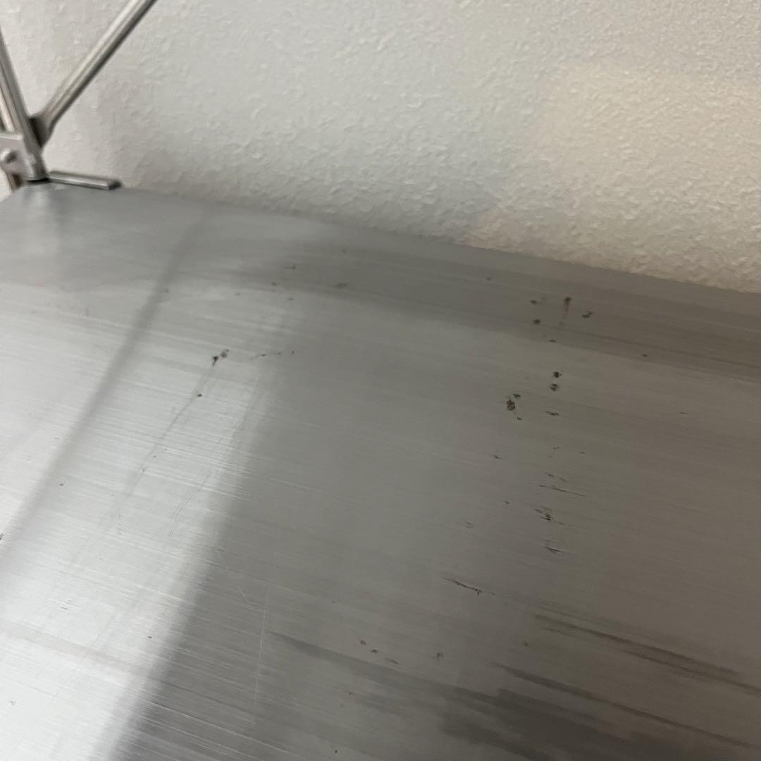無印良品　ステンレスユニットシェルフ　ワイド小