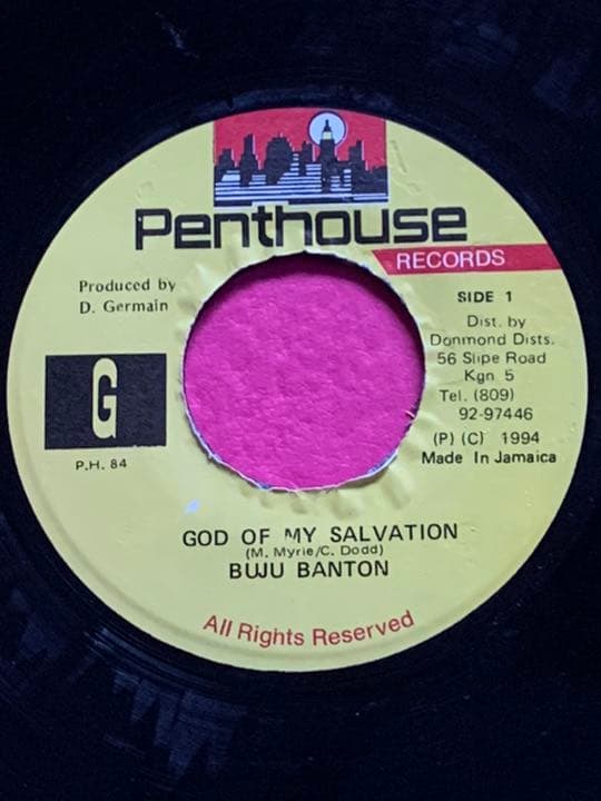 7インチレコードBUJU BANTON/ GOD OF MY SALVATION - メルカリ