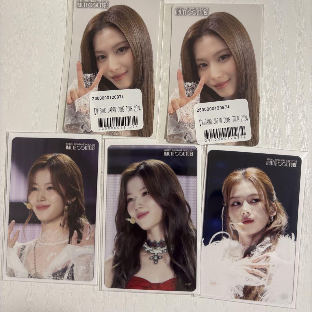 サナTWICE SSJYP MISAMO ミサモ トレカ タレントグッズ