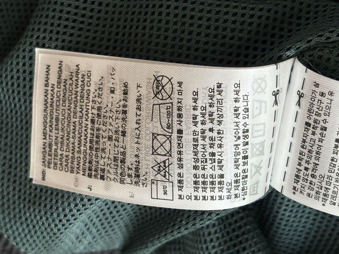 美品　adidas トラックパンツ ダークグリーン　送料込み