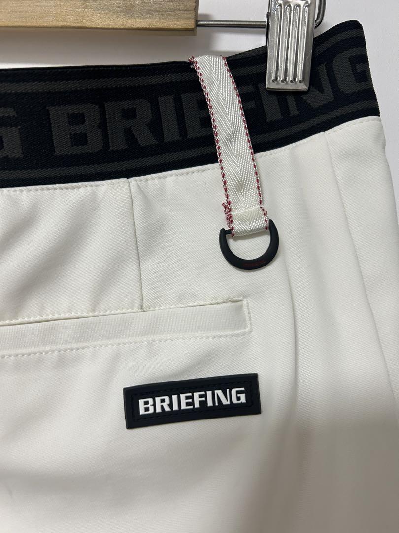 BRIEFING GOLF ブリーフィング ハーフパンツ ホワイト L メンズ