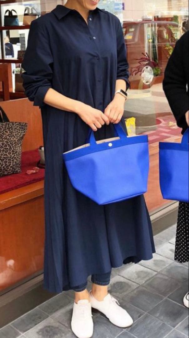 エルベシャプリエ 707GP ウトラメール アンディゴ Mサイズ ブルーHerve Chapelier