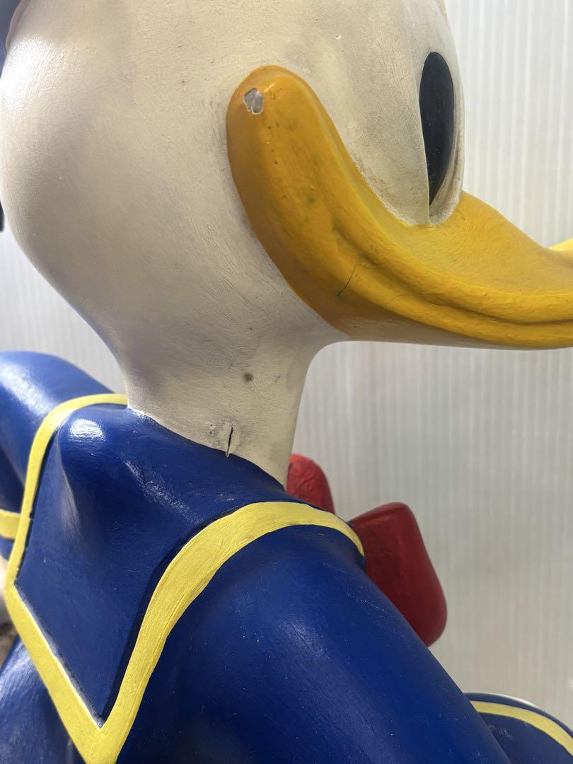 レトロ 置物 ドナルドダック ビッグフィギュア 約50cm