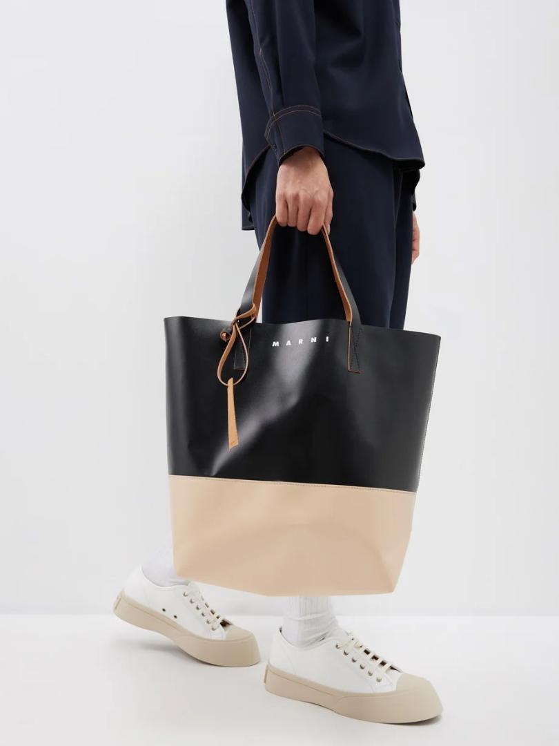 新品 MARNI TRIBECA ショッピングバッグ