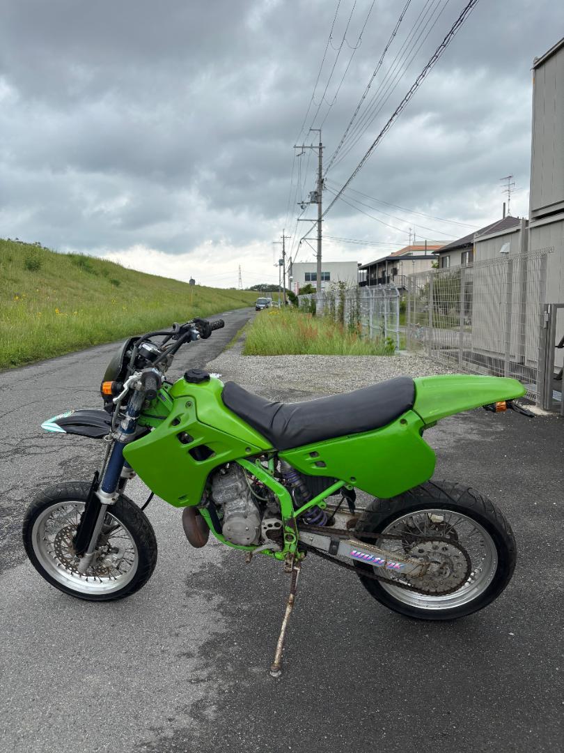 ★カワサキ　KDX125　★日本全国対応　★R.S.Vマフラーベンドセット付き