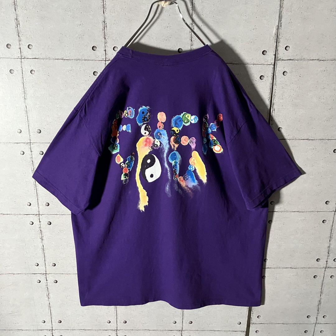 【メーカー直売】 即完売】シュプリーム☆イン＆ヤンTシャツ入手困難XLパープル23fw トップス