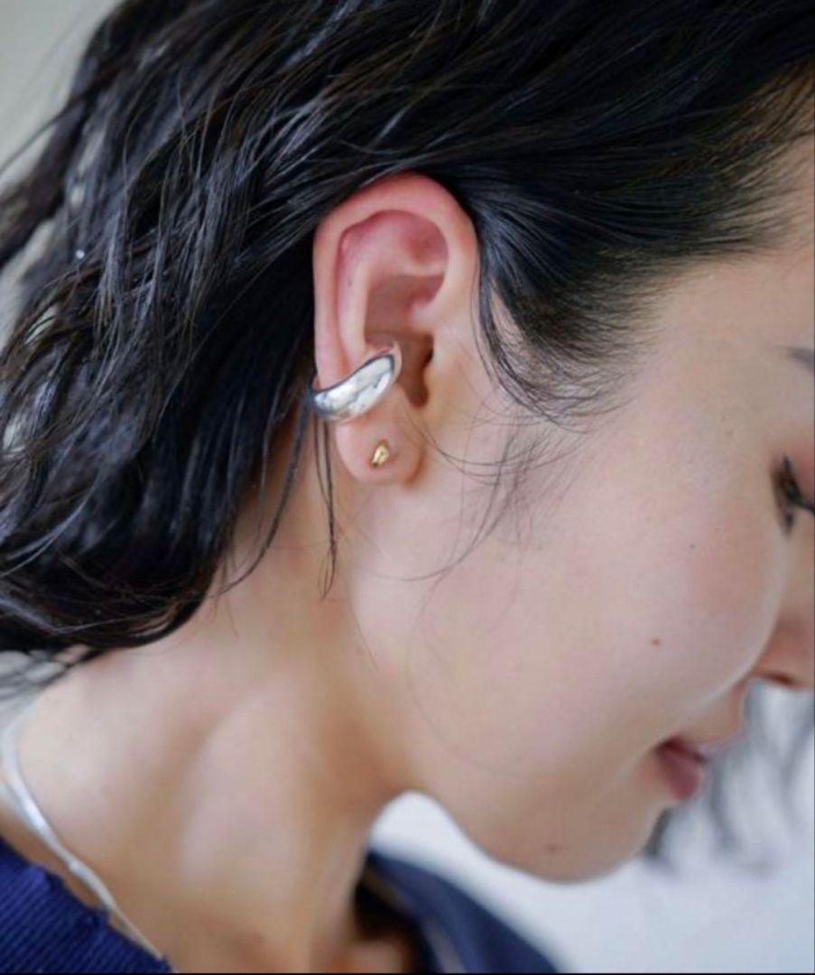 【eL+1】Round Ear Cuff シルバー おねさん