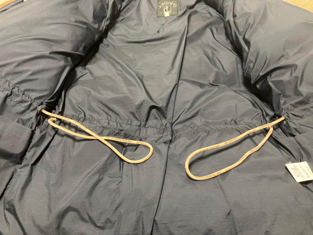 A BATHING APE エイプ　シープスキン　ダウンジャケット　S size