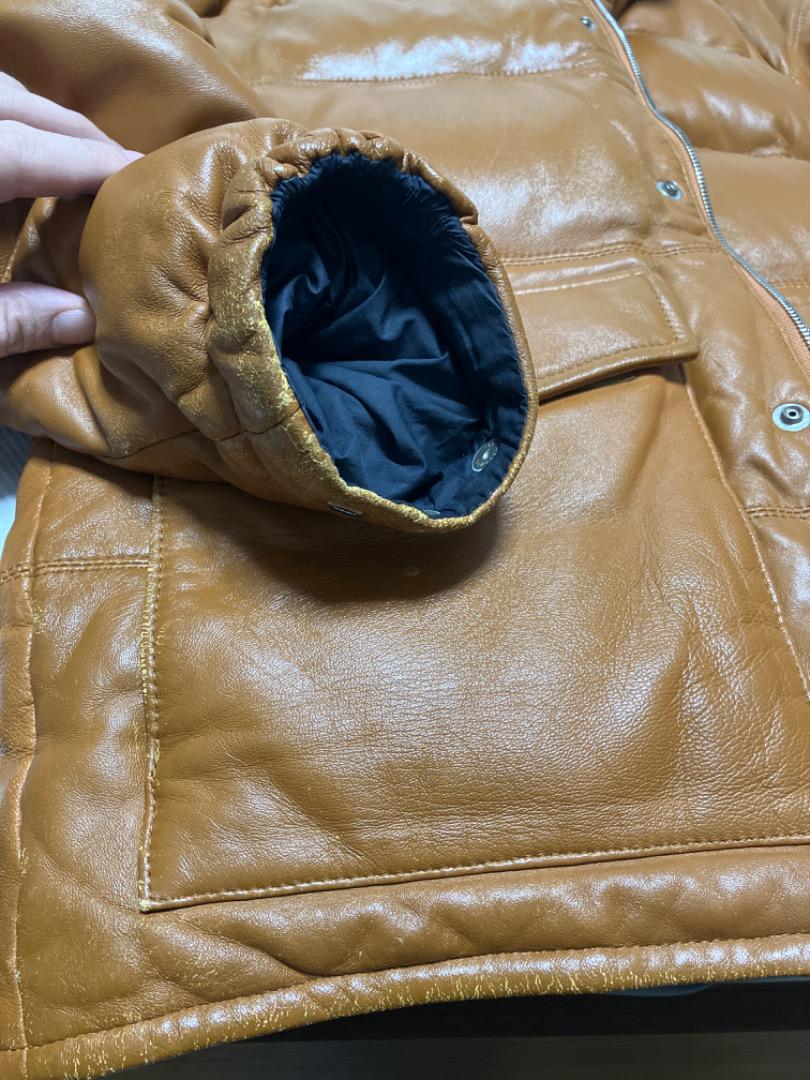 A BATHING APE エイプ　シープスキン　ダウンジャケット　S size