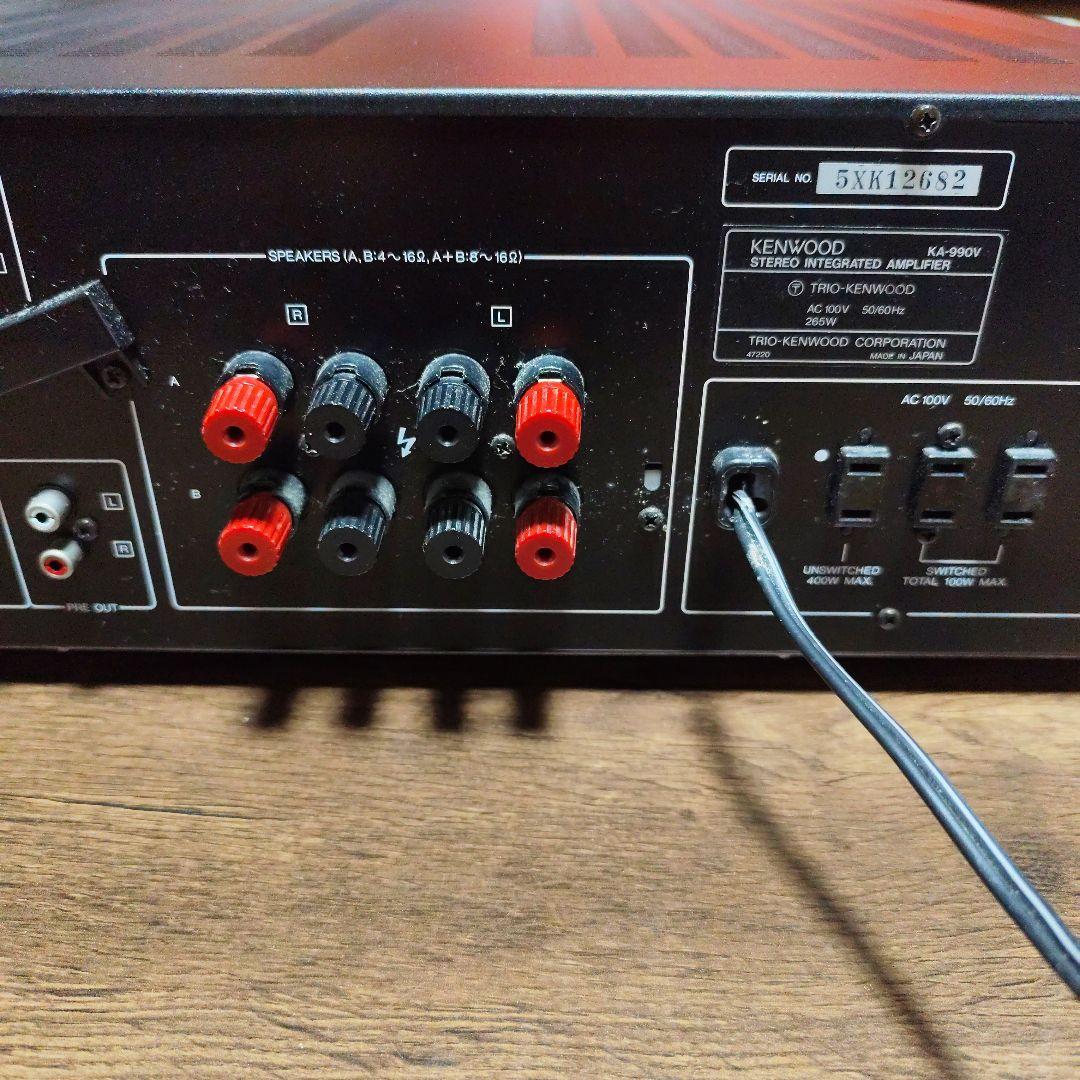 ケンウッド　プリメインアンプ　KA-990V　少々難あり
