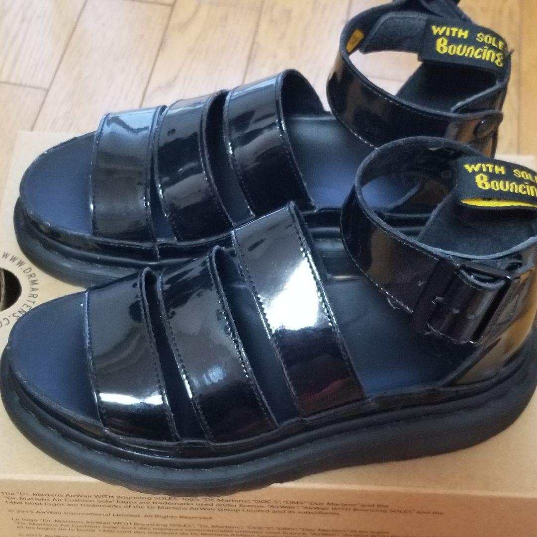 Dr.Martens  CLARISSA2  エナメルサンダル UK4