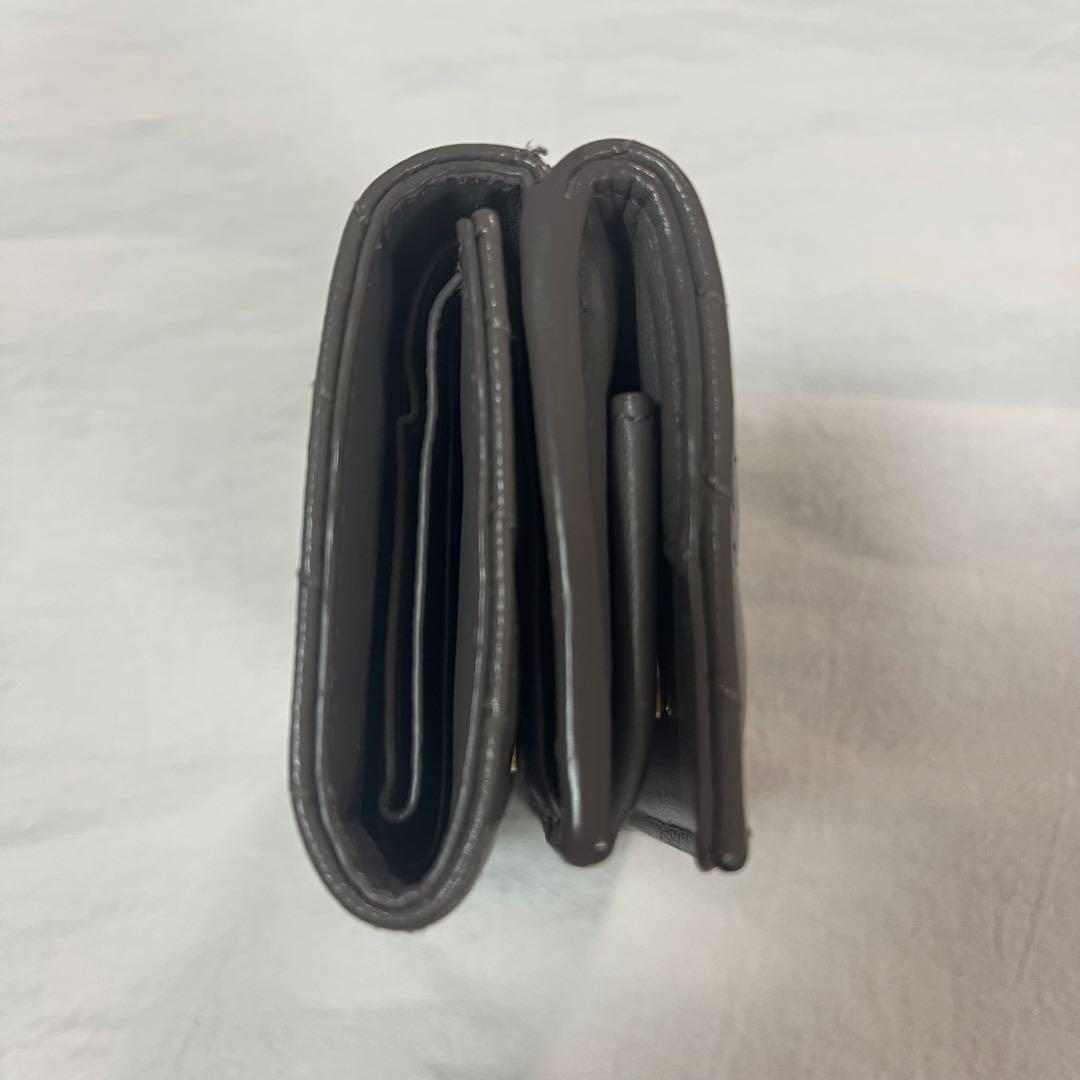 サンローラン　YSLカサンドラ　折りたたみ　財布　三つ折り