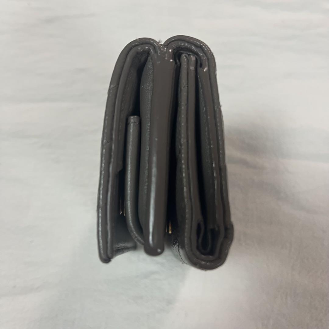 サンローラン　YSLカサンドラ　折りたたみ　財布　三つ折り