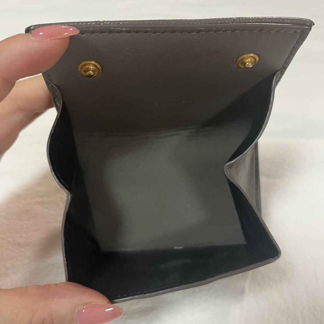 サンローラン　YSLカサンドラ　折りたたみ　財布　三つ折り