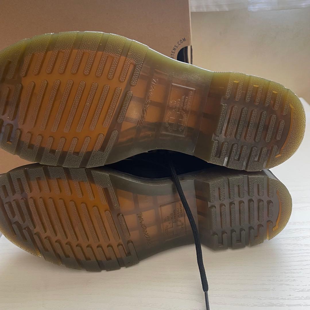 ドクターマーチン 8ホール パテントブーツ シューズ エナメル