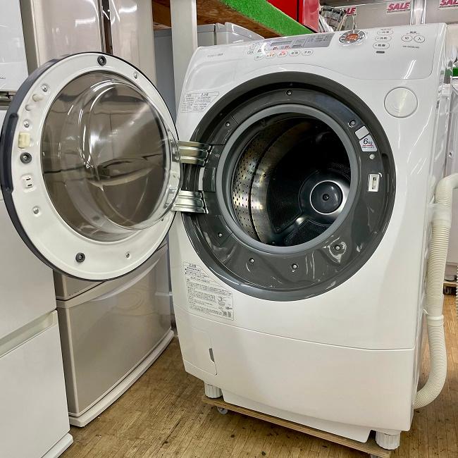 美品 ドラム式洗濯機 高洗浄 節水ザブーン洗浄 P7qOy-m94777772598 東芝 ZABOON 最安価格