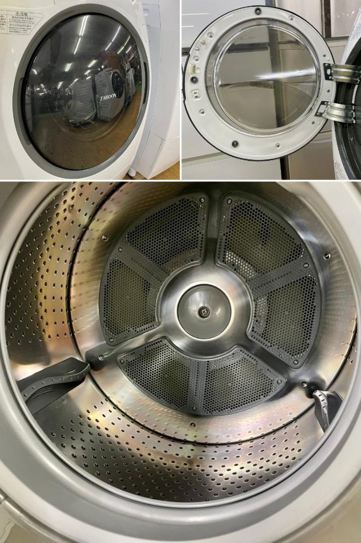 美品 ドラム式洗濯機 高洗浄 節水ザブーン洗浄 P7qOy-m94777772598 東芝 ZABOON 最安価格