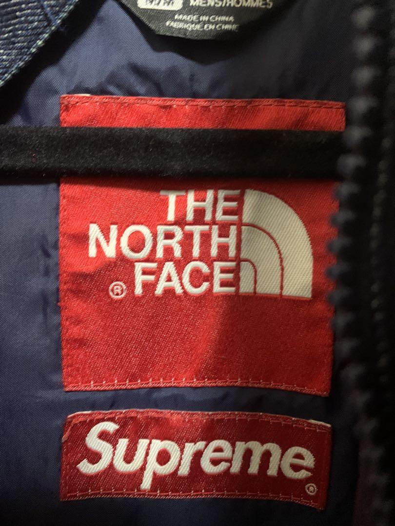 supreme NORTH FACE シュプリーム デニム マウンテンパーカー