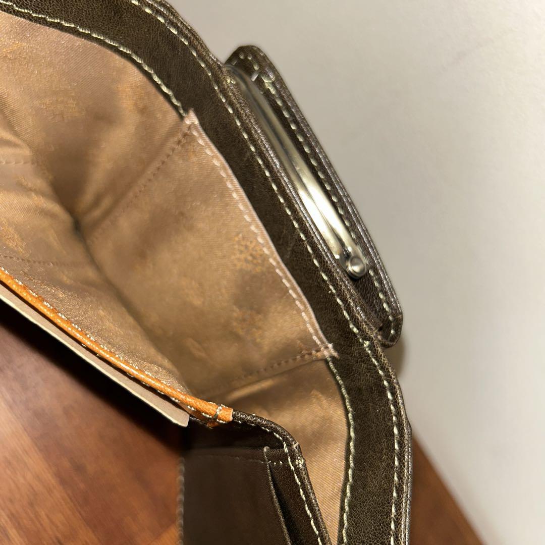 新品未使用　Dakota 三つ折りがま口付き財布