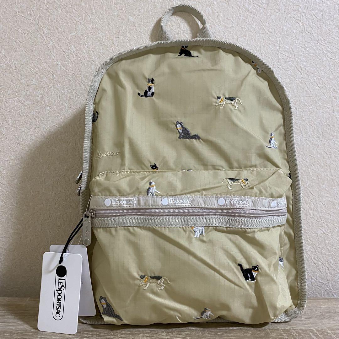 新品未使用 タグ付き レスポートサック　リュック　バッグパック ベージュ レスポートサック バックパック/リュック ベージュ 新品未使用