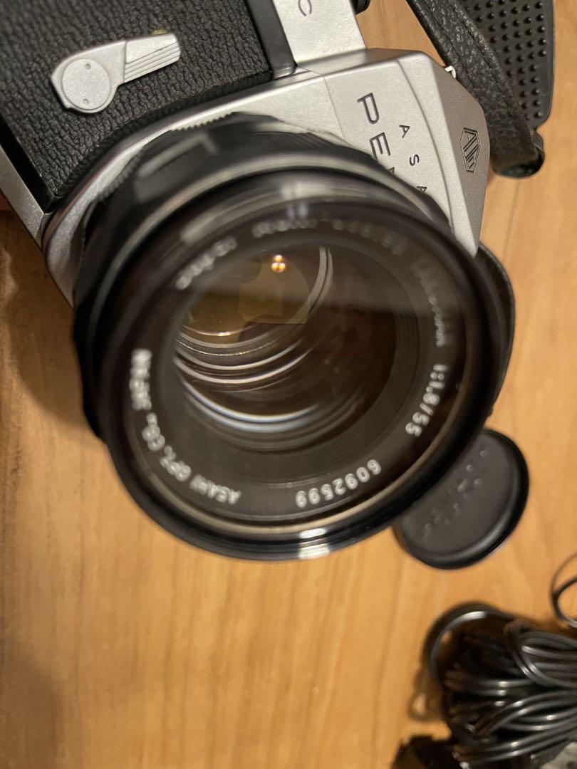 PENTAX SP レンズ 2種、フード3種、 ストロボ、セット